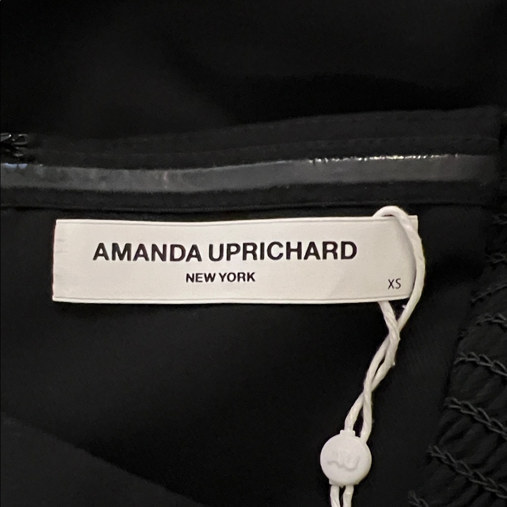 Amanda Uprichard Black Strapless Cocktail Dress XS NWOT - Picture 2 of 7